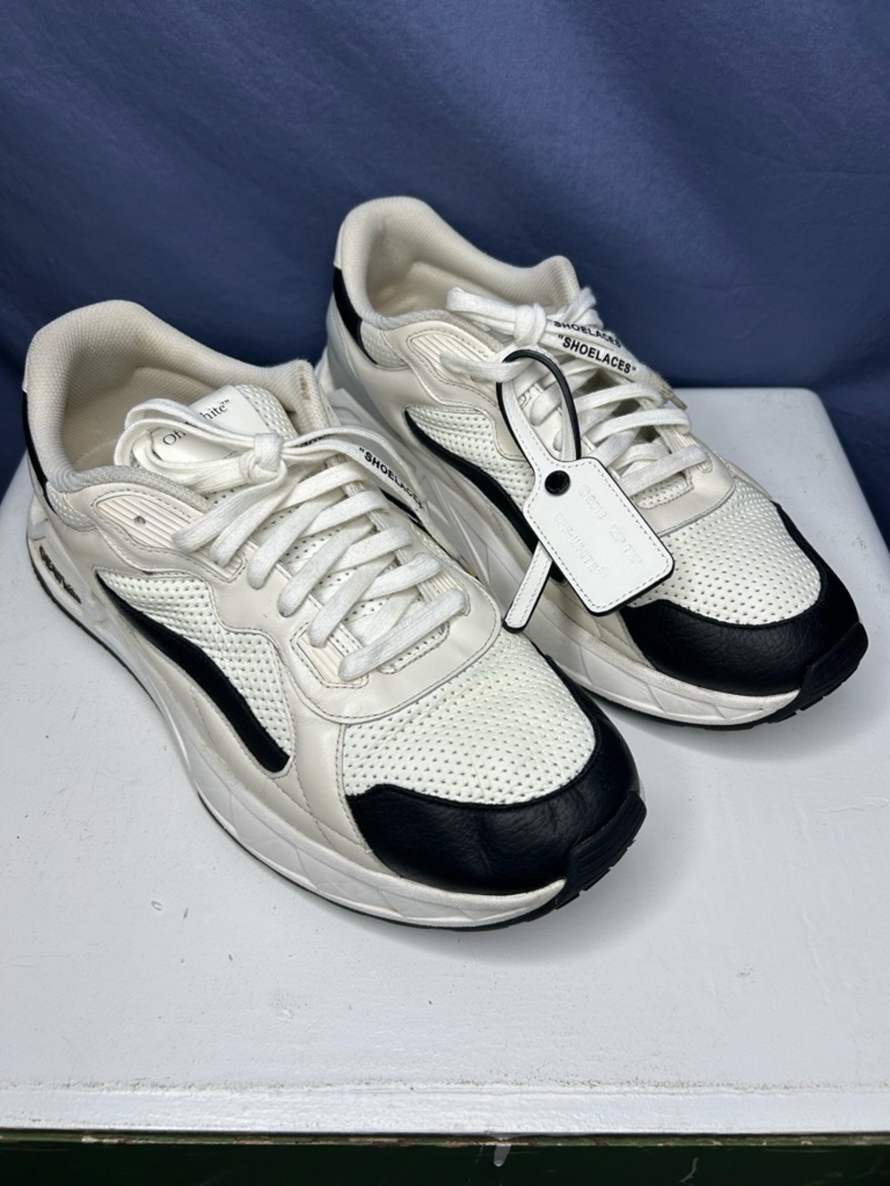Off White Runner B White / BlackSneakers Size EU 47 EU / 14 US Men’s